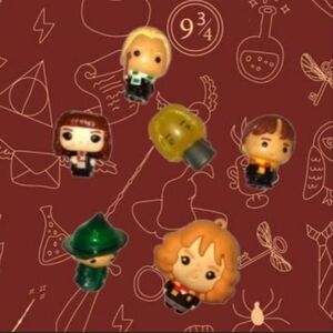 6 Harry Potter mini Figures